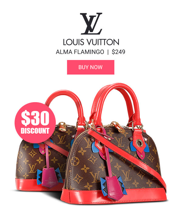 Louis Vuitton Alma Flamingo knockoff